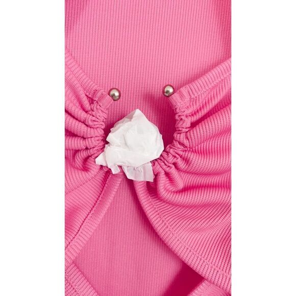 CHRISTOPHER ESBER Elongated Orbit Ruched Dress US8 (AU12) - Picture 12 of 12